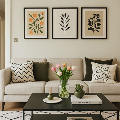Three-piece-flower-decorative-painting-1